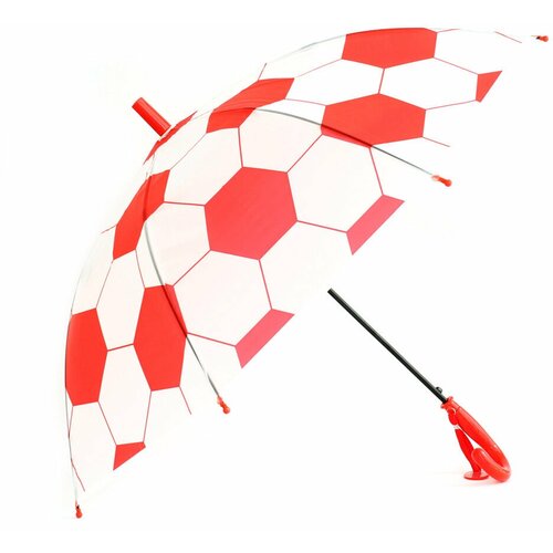 Зонт-трость Real STar Umbrella, полуавтомат, купол 76 см., для мальчиков, красный