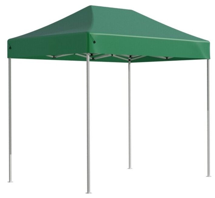 Helex Тент-шатер быстросборный Helex 4321 3х2х3м полиэстер зеленый - фотография № 4