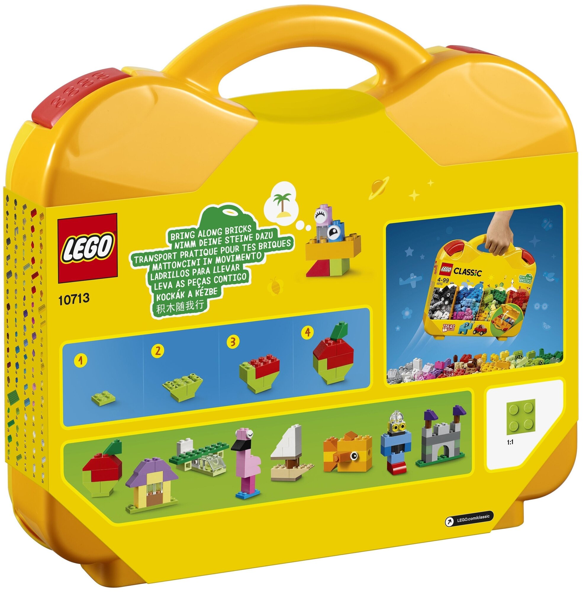 Конструктор Lego ® Classic 10713 Чемоданчик для творчества и конструирования