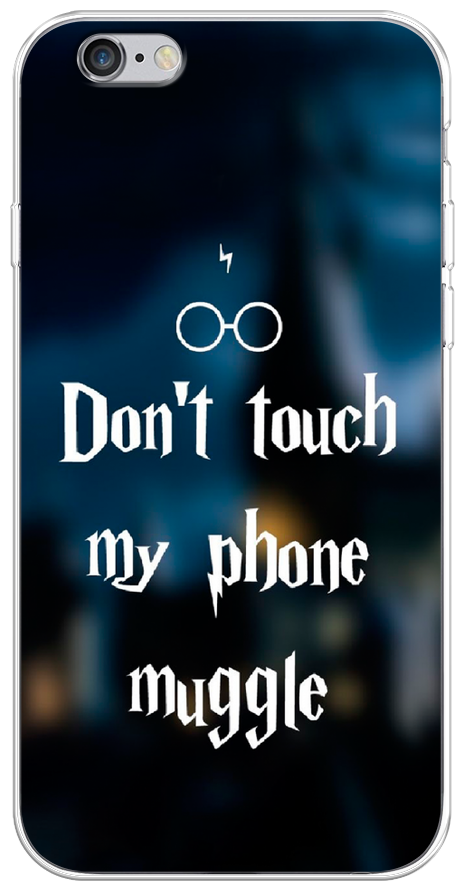 Силиконовый чехол на Apple iPhone 6 / Айфон 6 "Гарри Поттер"