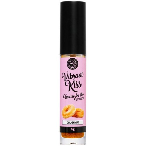 Бальзам для губ Lip Gloss Vibrant Kiss со вкусом пончиков - 6 гр. ,