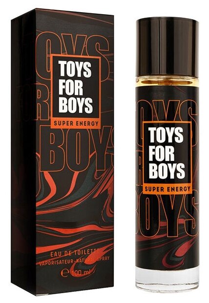 Парфюмерия XXI века Мужской Toys For Boys Super Energy Туалетная вода (edt) 100мл