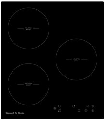 Электрическая варочная панель Zigmund & Shtain CI 33.4 B, черный