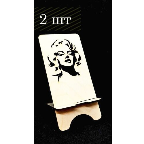 Подставка под телефон из дерева drevorub 