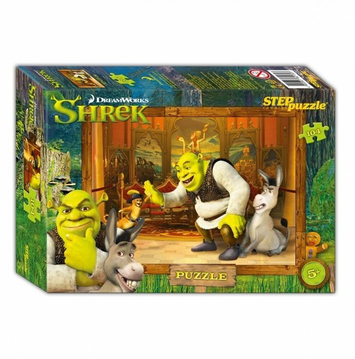 Пазл Step Puzzle Shrek - фото №4