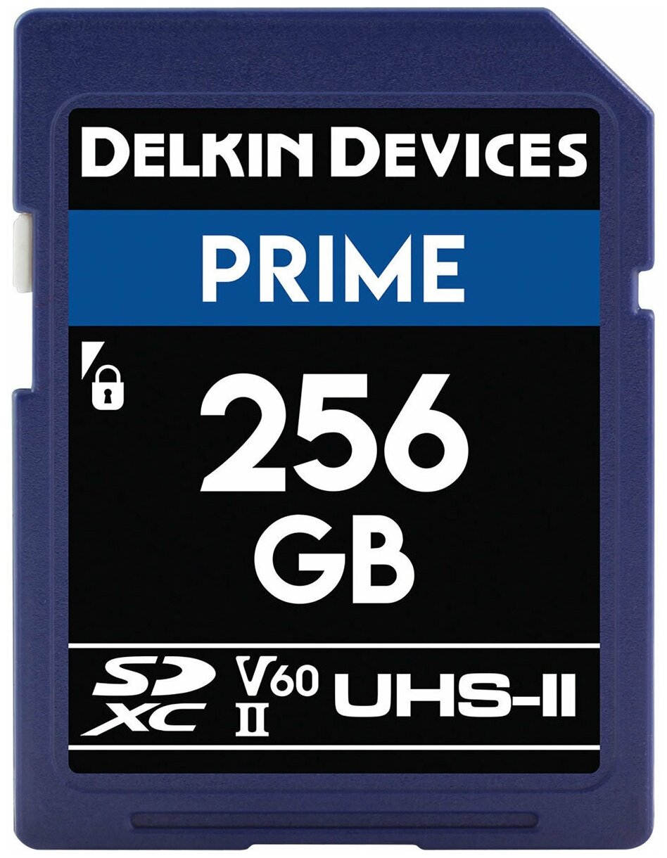 Карта памяти Delkin Devices Prime SDXC 256GB UHS-II V60