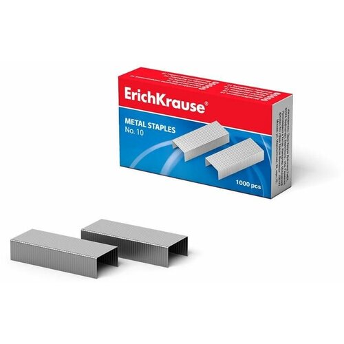 Скобы №10 ErichKrause (коробка 1000 шт.)*20 упаковок