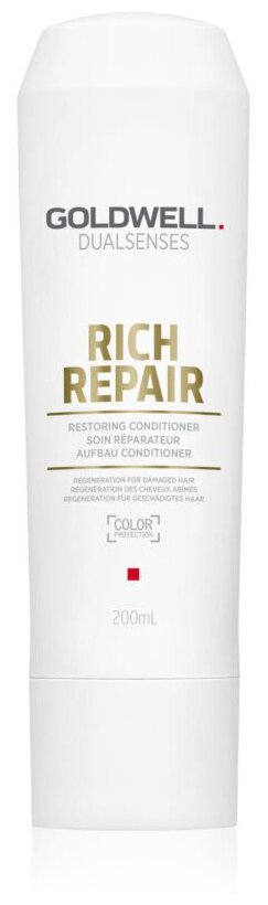 Goldwell Dualsenses кондиционер Rich repair restoring conditioner против ломкости волос, 200 мл