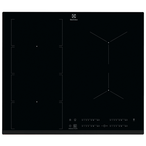 Индукционная варочная панель Electrolux EIV 654, черный варочная индукционная поверхность grundig gieh 834480 p черный