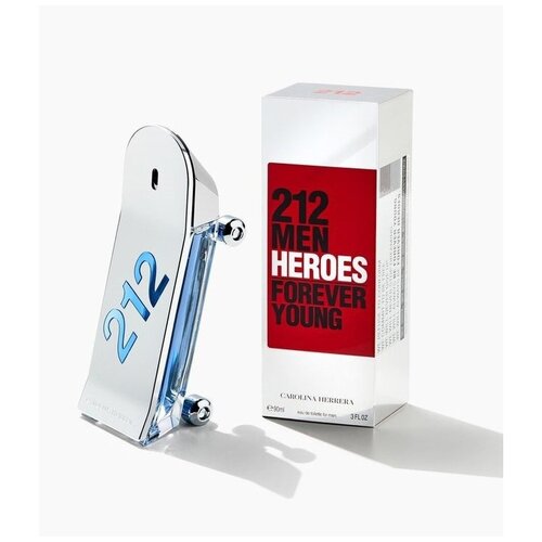 Парфюмерная вода Carolina Herrera 212 Men Heroes Forever Young 80 мл.