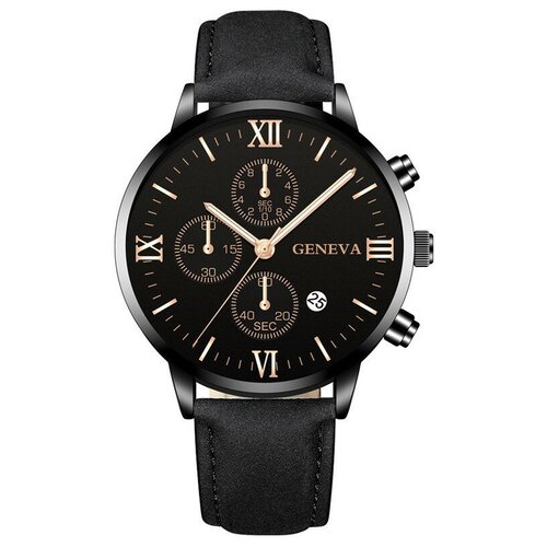 Наручные часы Geneva Geneva 28150, черный наручные часы geneva кварцевые наручные водонепроницаемые мужские часы geneva 28 коричневый