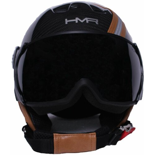 Шлем горнолыжный с визором HMR Emotions Z1 carbon, размер L