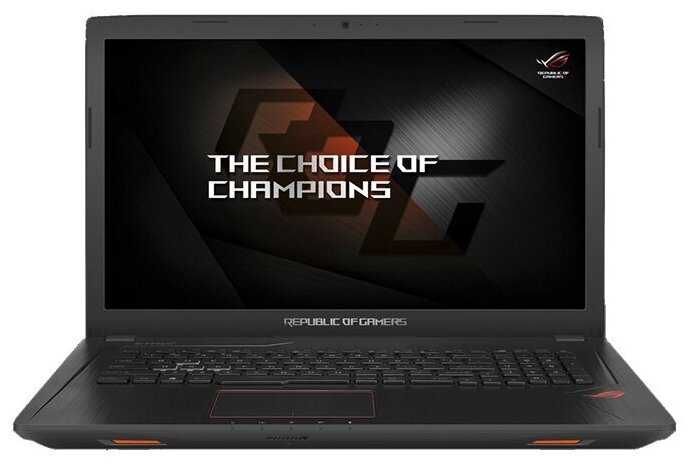 17.3" Ноутбук ASUS ROG GL753 1920x1080, Intel Core i5 7300HQ 2.5 ГГц, RAM 8 ГБ, DDR4, HDD 1 ТБ, NVIDIA GeForce GTX 1050, Endless OS, 90NB0DM2-M02110