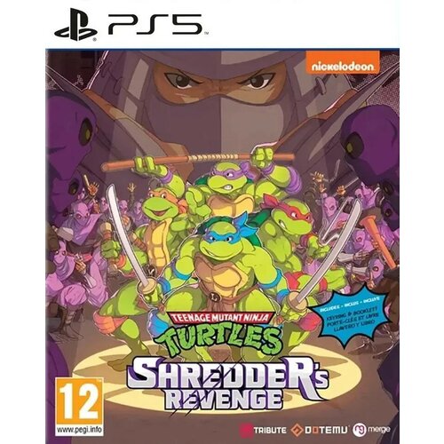 ps4 игра dotemu teenage mutant ninja turtles shredder s revenge Mutant Ninja Turtles: Shredder's Revenge (PS5)