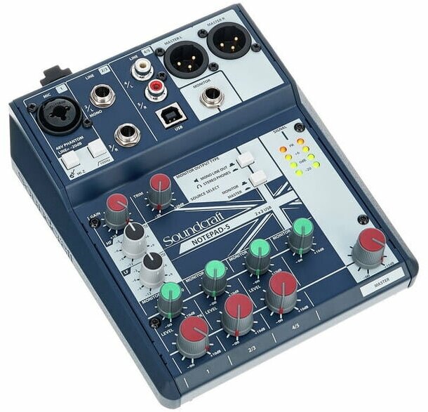 Микшерный пульт Soundcraft Notepad-5 - фото №6