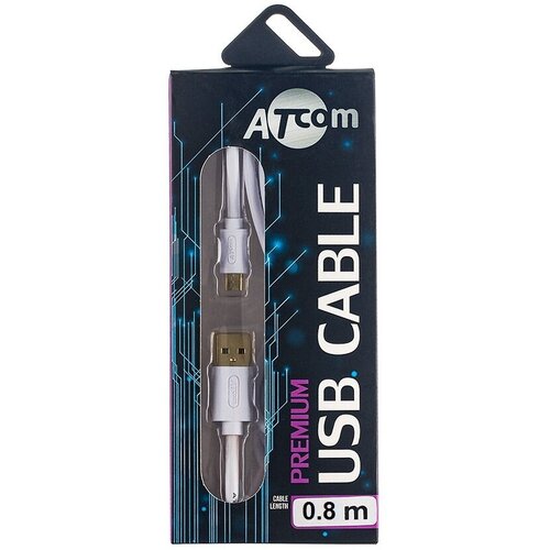  0.8 m USB(Am) <=> microUSB, ATCOM 