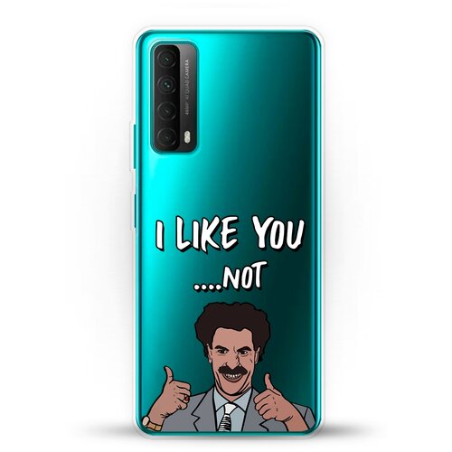 фото Силиконовый чехол i like you на huawei p smart 2021 andy & paul