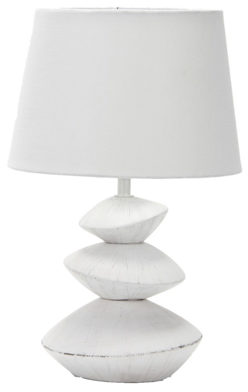 Лампа декоративная Omnilux Lorrain OML-82214-01, E27, 60 Вт, белый