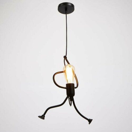 Светильник E27 40Вт черный 26х40 см 5020₽