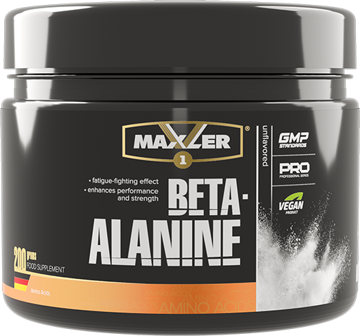 Maxler Beta-Alanine, 200 г (Без ароматизатора)