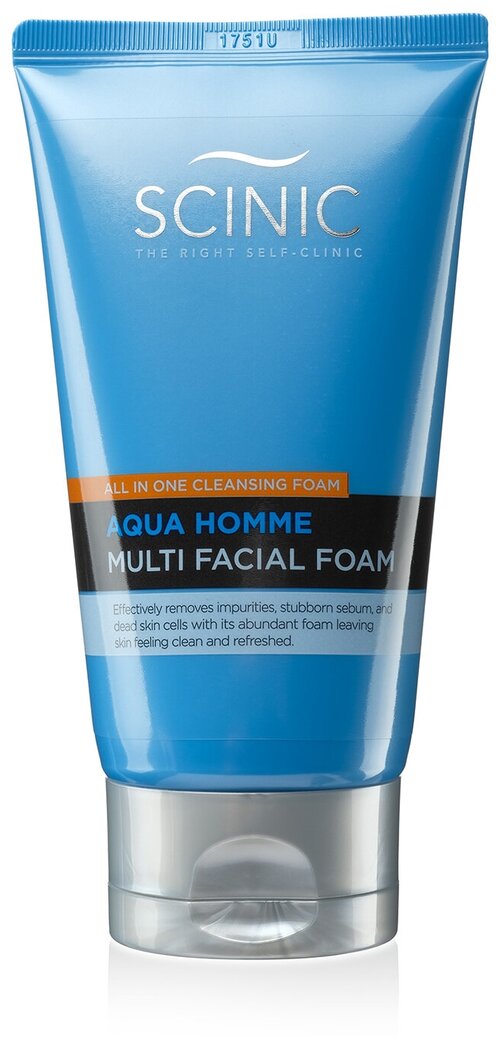 Scinic Пенка для умывания Aqua Homme Multi Facial Foam, 150 мл