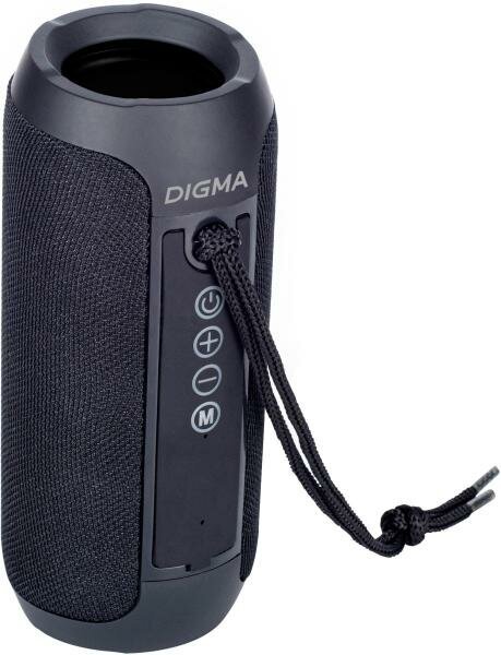 Колонка портативная Digma D-PS1510, 10Вт, черный