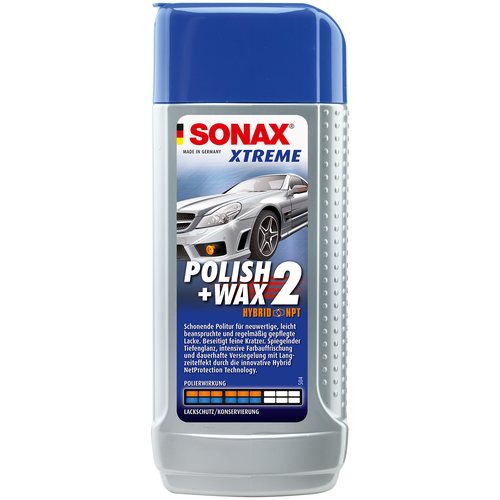 Полироль SONAX Xtreme №2 NanoPro для новых покрытий 0,25л