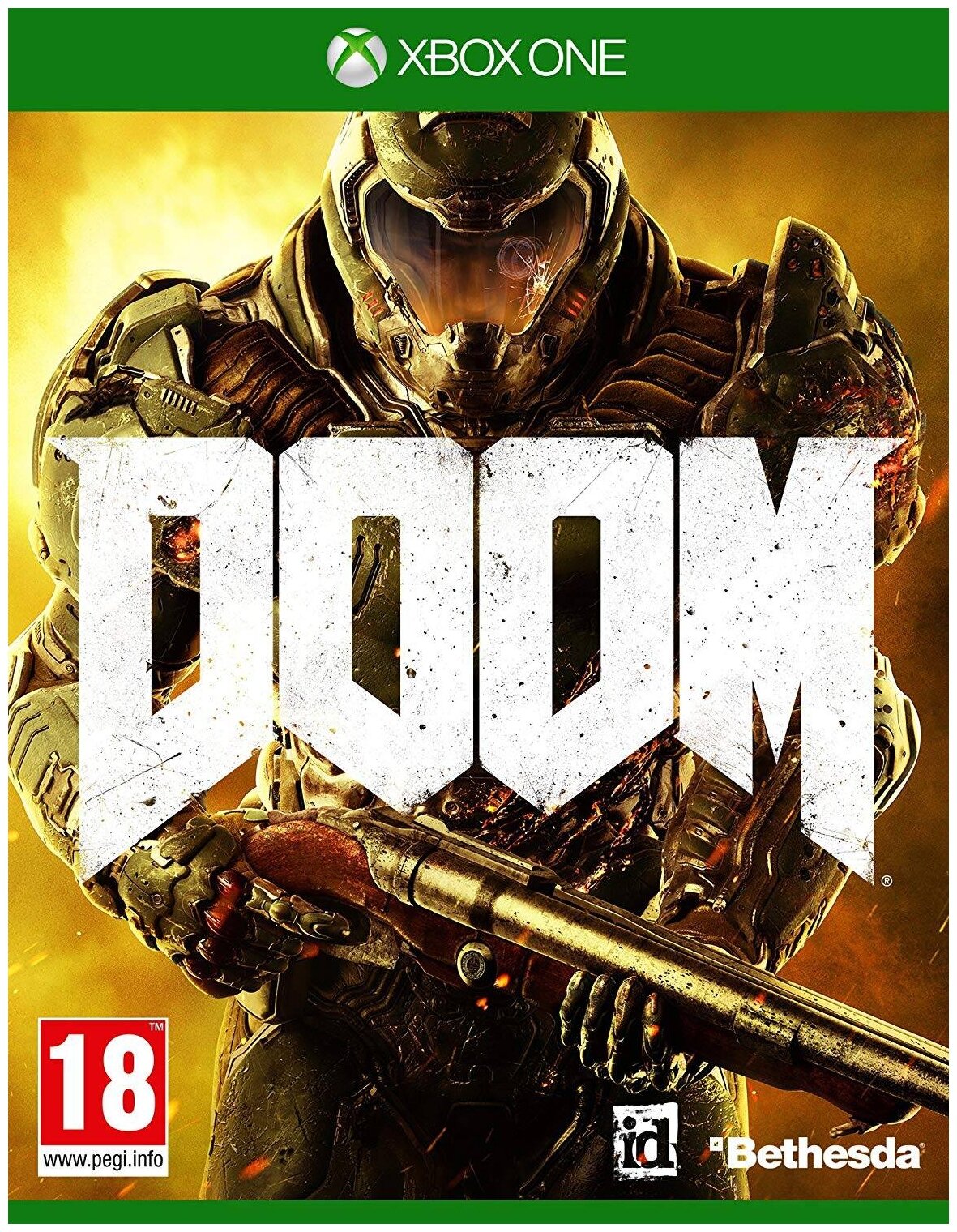 Xbox игра Bethesda игра XBOX ONE DOOM RU