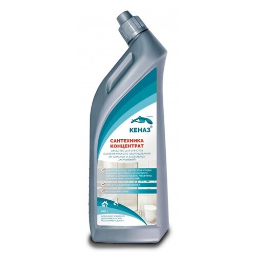 Сантехника, KENAZ, Средство для чистки сантехники, 0,8 л.