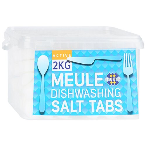 MEULE Соль таблетированная для посудомоечных машин Dishwashing Salt Tabs, 2 кг