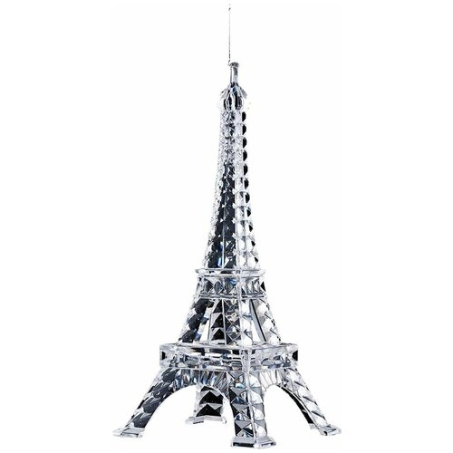 Елочная игрушка ErichKrause Эйфелева башня 47468, прозрачный, 15 см