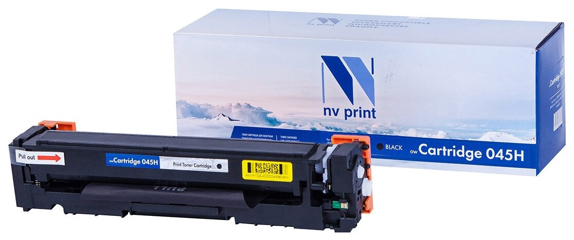 Лазерный картридж NV Print NV-045HBk для Canon LBP611cn, Canon LBP613cdw, Canon MF631cn, Canon MF633cdw (совместимый, чёрный, 2800 стр.)