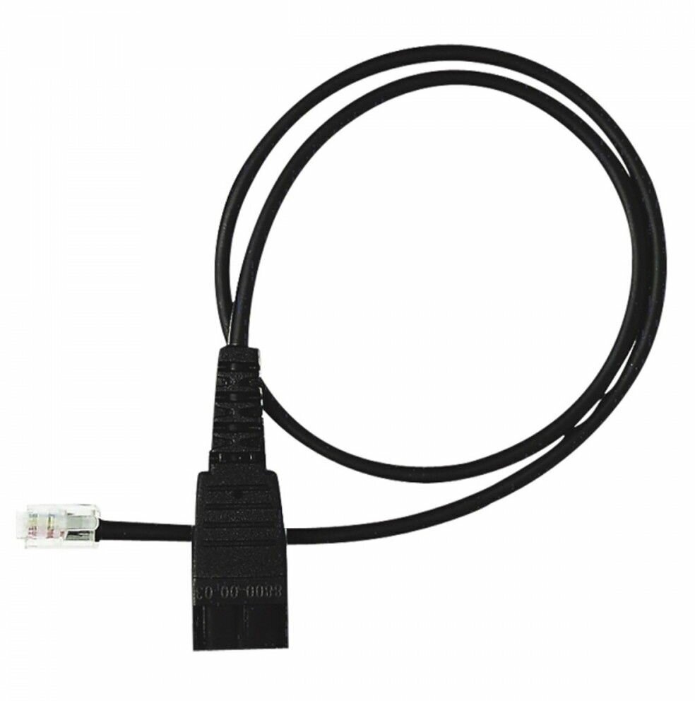 Переходник Jabra 8800-00-01 QD на RJ10, прямой, 50 см