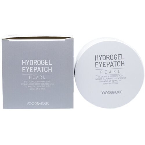 FOODAHOLIC HYDROGEL EYEPATCH PEARL Патчи под глаза с экстрактом жемчуга