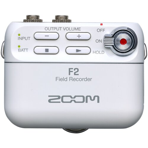 Zoom F2/W - Полевой аудиорекордер, белый цвет