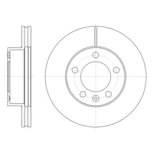фото Тормозной диск roadhouse 61475.10 для nissan nv400 x62 x62b, nv400 c ; opel movano; renault master iii road house