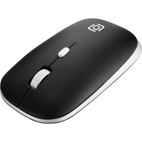 Мышь Оклик 599MWB черный оптическая 1600dpi silent беспроводная BTRadio USB для ноутбука 4but 132600₽