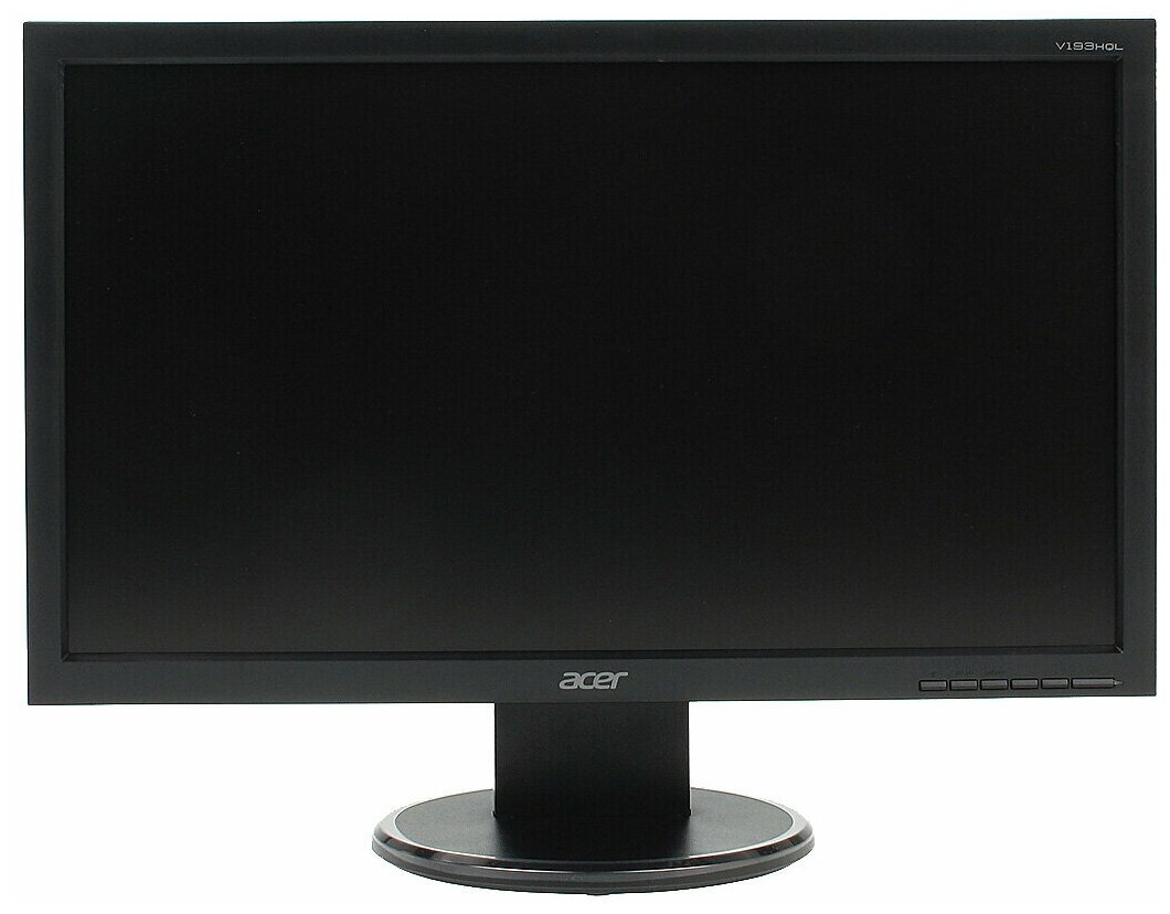 18.5" Монитор Acer V193HQVb, 1366x768, 75 Гц, TN, черный