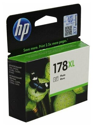 Картридж HP CB322HE, 290 стр, черный