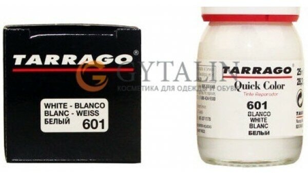 TDC83 Крем-восстановитель для гладкой кожи Tarrago Quick Color, Цвет Quick Color 601 Белый, White
