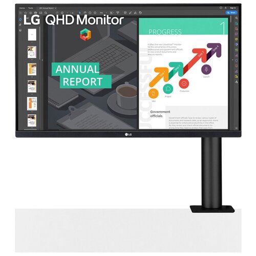 фото 27" монитор lg27qn880, 2560x1440, 75 гц, ips, черный