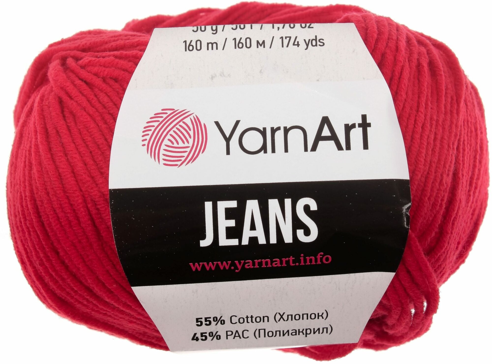  YarnArt Jeans  (90), 55%/45%, 160, 50, 3