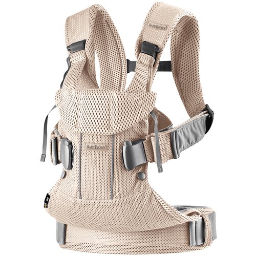 Эргорюкзак BabyBjorn One Air 3D Mesh, Pearly pink