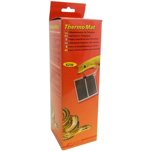 Термоковрик для террариума LUCKY REPTILE Thermo mat 62Вт, 115х28см (Германия) термоковрик для террариума lucky reptile thermo mat strip 30вт 120х15см германия