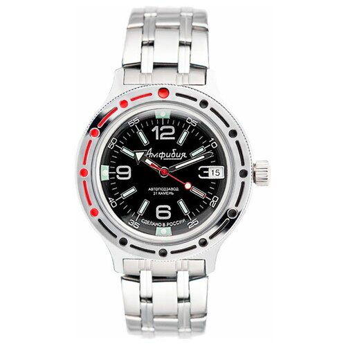 фото Наручные часы восток восток, серебряный, черный