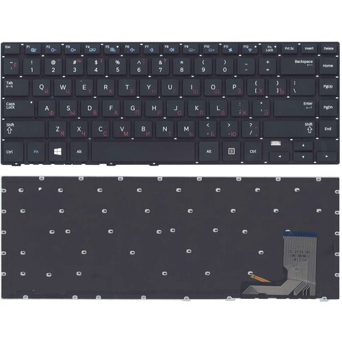 клавиатура keyboard для ноутбука samsung 370r4e np370r4e 470r4e np470r4e np470r4e k01 черная с подсветкой ba59 03619c Клавиатура для ноутбука Samsung 470R4E черная с подсветкой