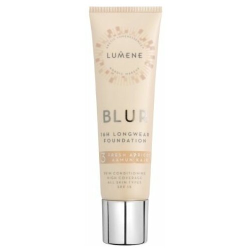 LUMENE Тональный крем устойчивый Blur 16ч SPF15 3 Fresh Apricot 0 ли винни корейская философия красоты smart подход для идеальной кожи без дорогостоящих вложений