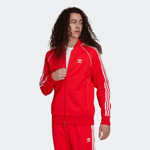 Олимпийка adidas Originals, размер m, красный, белый