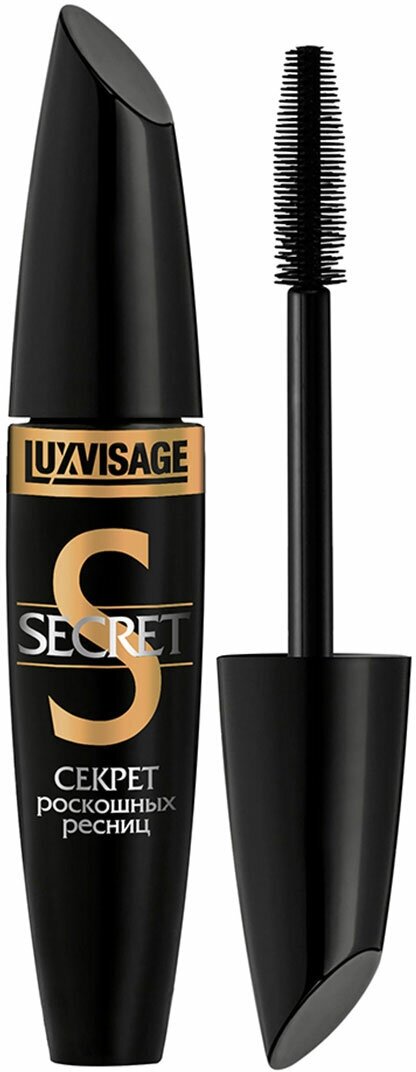 Тушь для ресниц LUXVISAGE Объемная "Секрет Роскошных Ресниц" коричневая