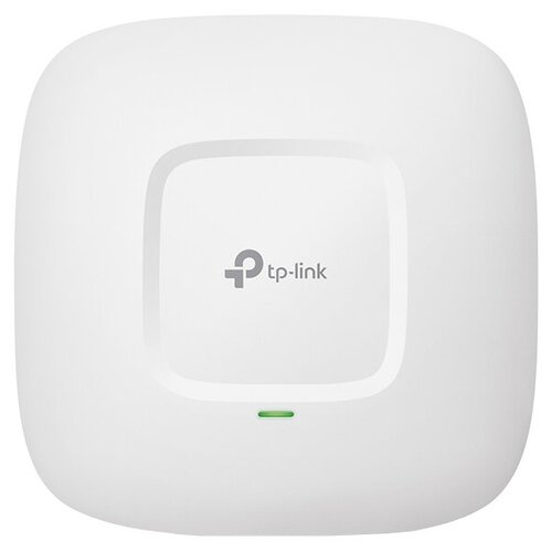 Wi-Fi точка доступа TP-LINK CAP1200, белый tp link eap633 ax1800 потолочная двухдиапазонная точка доступа wi fi 6 1 гиг порт rj45 до 574 мбит с на 2 4 ггц до 1201 мбит с на 5 ггц poe 802